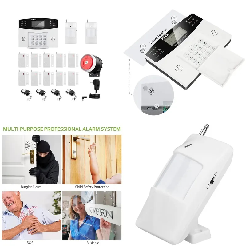 Home Security Systems - 주택 도난 경보기 키트 자동 다이얼