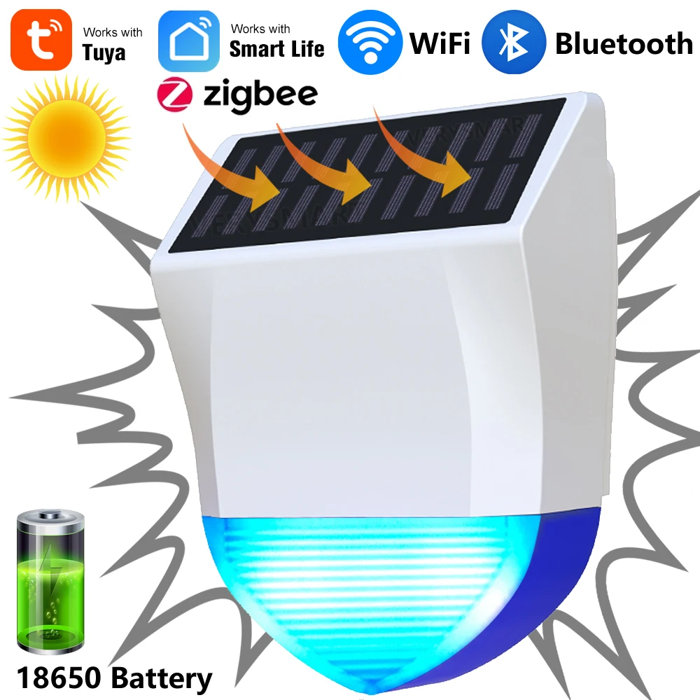 Home Security Siren - Zigbee/Wifi 사이렌 경보 용 Tuya Smart