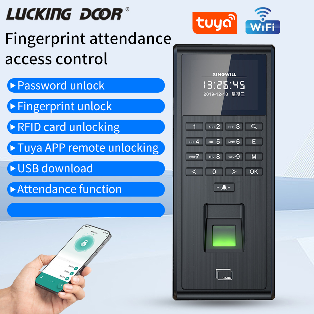 Home Security Systems - 투야 스마트 생체 지문 인식 출석