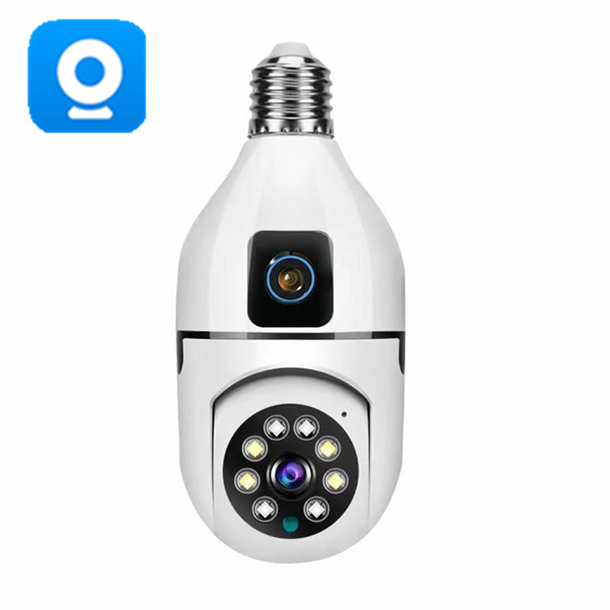 Home Security Land - 4MP V380/Yoosee E27 램프 헤드 소켓