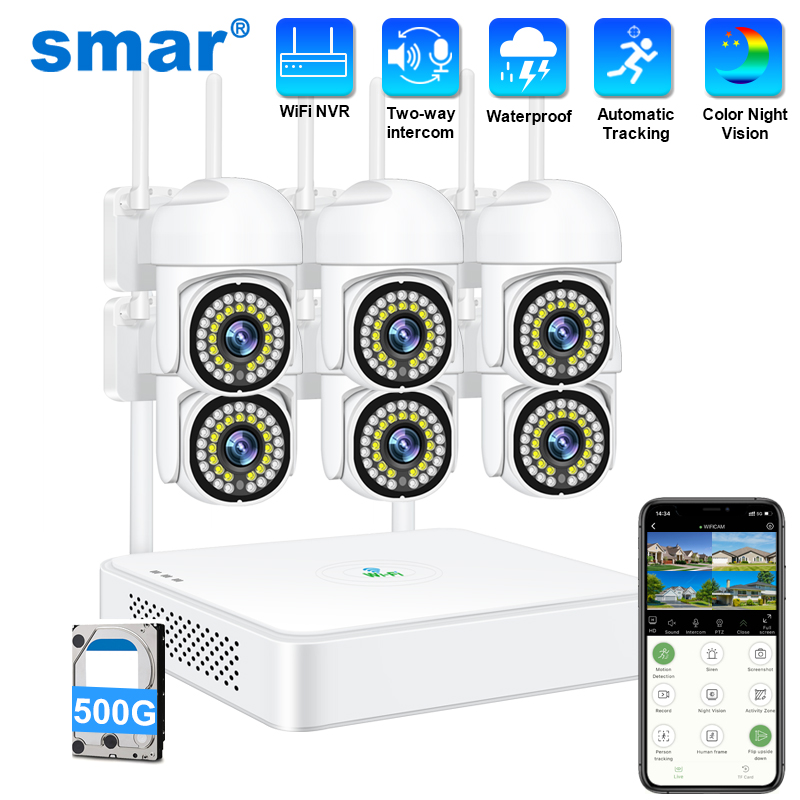 Home Security Blink - Smar 3MP 무선 CCTV 보안 카메라