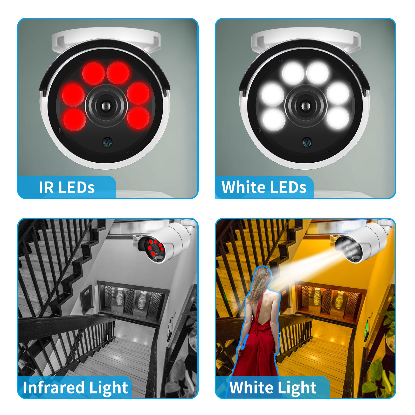 AZISHN 광각 2.8mm 풀 컬러 IP 카메라, 4 - Home Security Ai 리뷰 및 가격