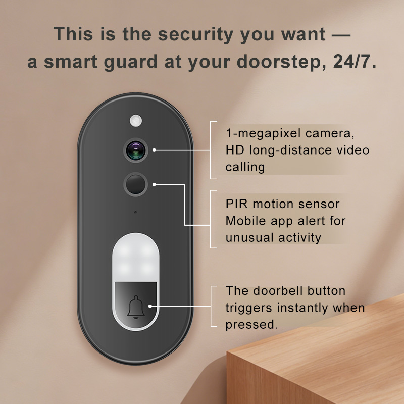 Tuya 1080P HD 무선 WiFi 비디오 초인종  - Home Security Blink 리뷰 및 가격