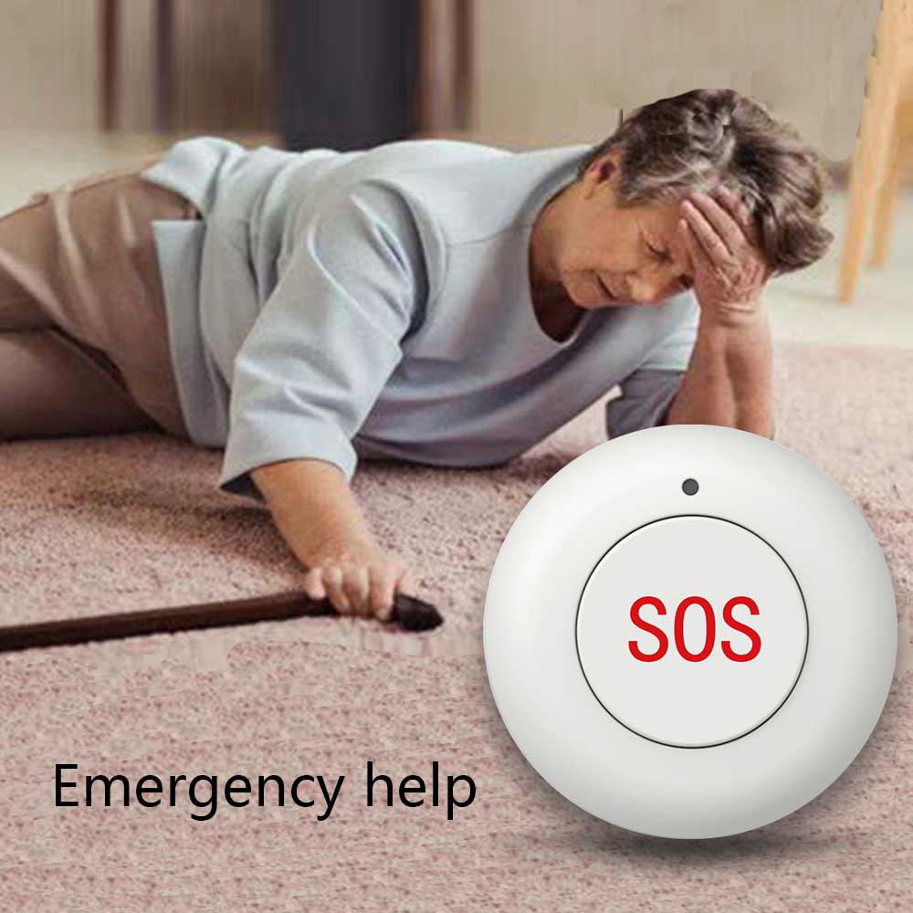 무선 SOS 버튼 스마트 홈 게이트 보안 초인종 433 - Home Security Siren 리뷰 및 가격