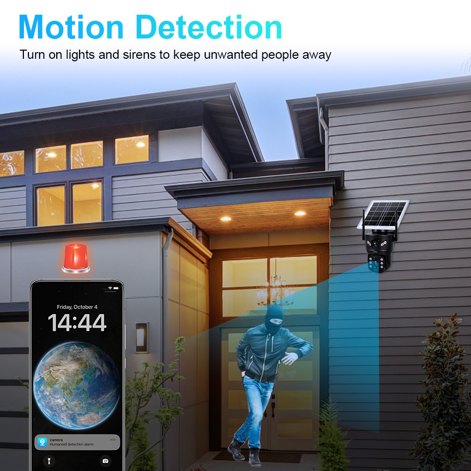 KERUI 6MP 4G SIM WiFi 태양광 카메라  - Home Security Tech 리뷰 및 가격