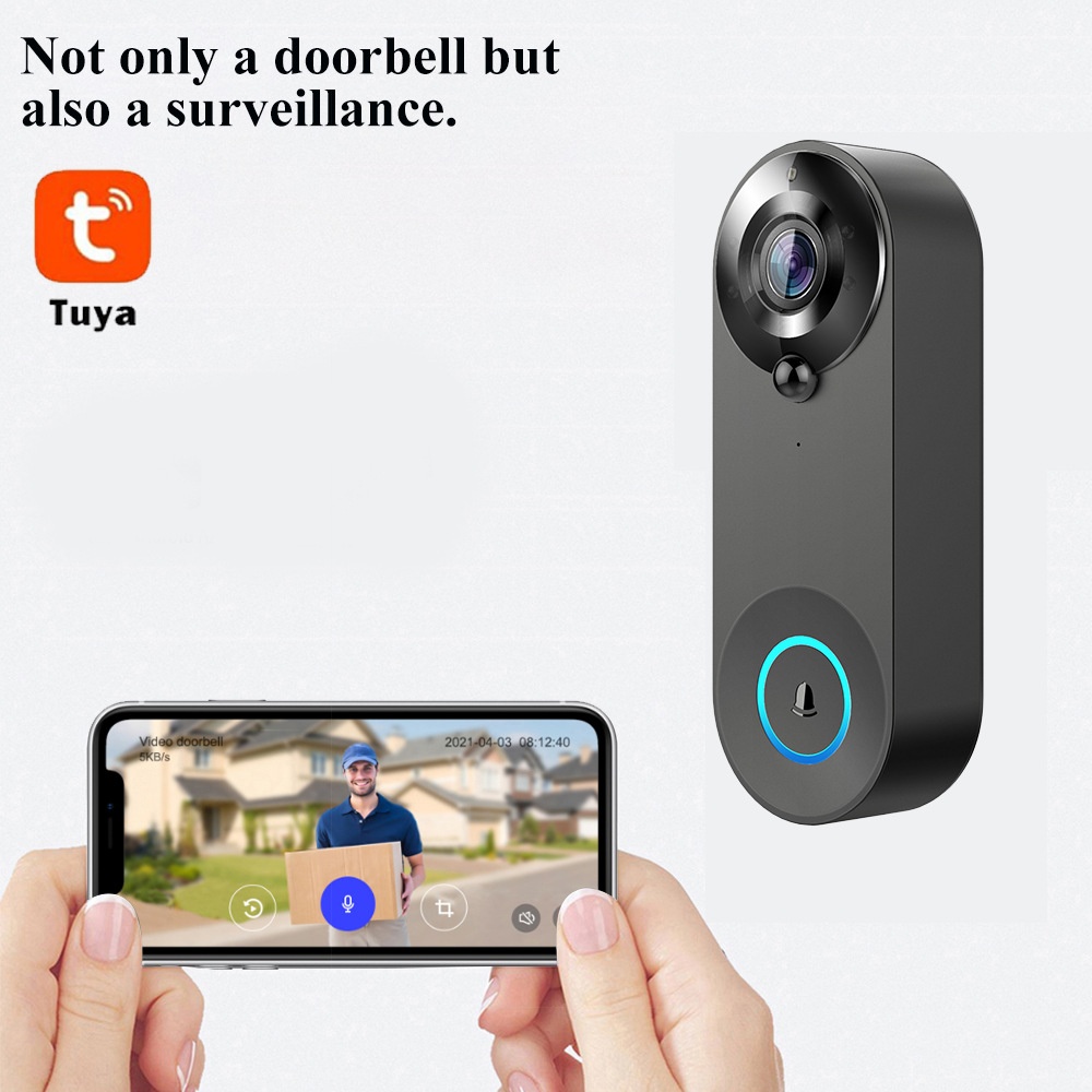 Tuya 1080P 무선 WIFI 초인종 비디오 인터콤 - Home Security Blink 리뷰 및 가격