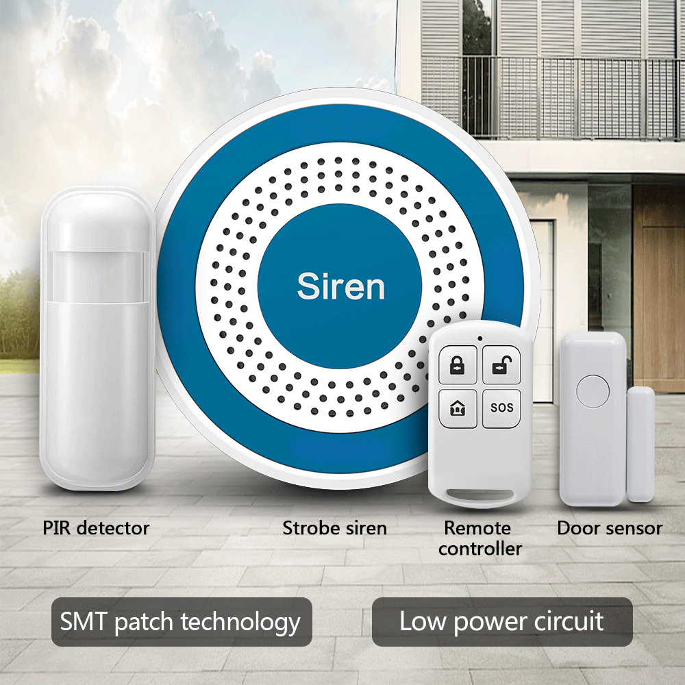 홈 보안 경보 시스템을 위한 433Mhz 무선 원격 제 - Home Security Land 리뷰 및 가격