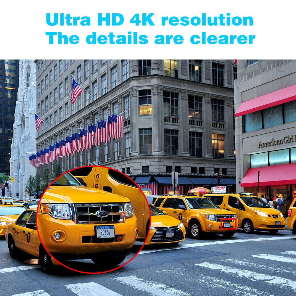 4K 울트라 HD AHD 카메라 비디오 감시 키트 8M - Home Security Systems 리뷰 및 가격
