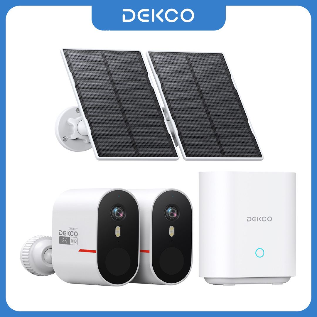 덱코 3MP WiFi 태양광 카메라 시스템 2채널 키트 - Home Security Blink 리뷰 및 가격
