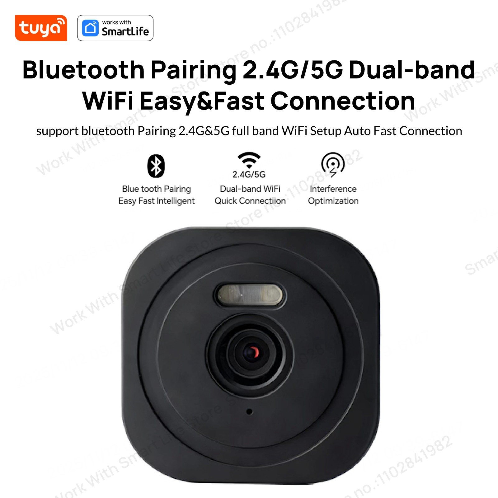 3MP 2K 투야 창문 카메라, 2.4GHz 및 5GH - Home Security Lidar 리뷰 및 가격