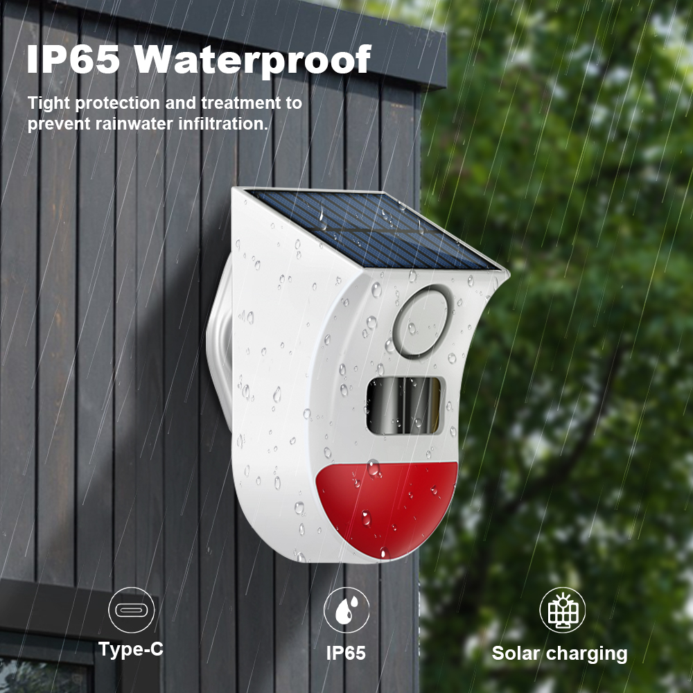 Tuya Zigbee 태양광 사이렌 알람 원격 제어 기 - Home Security Siren 리뷰 및 가격