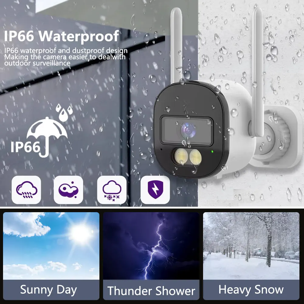 투야 불릿 카메라 실외 5MP 2.4G WiFi IP  - Home Security Lidar 리뷰 및 가격