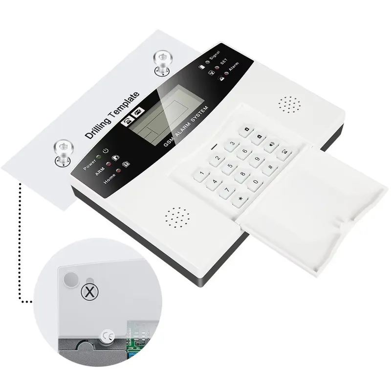 주택 도난 경보기 키트 자동 다이얼 120dB 사이렌  - Home Security Systems 리뷰 및 가격