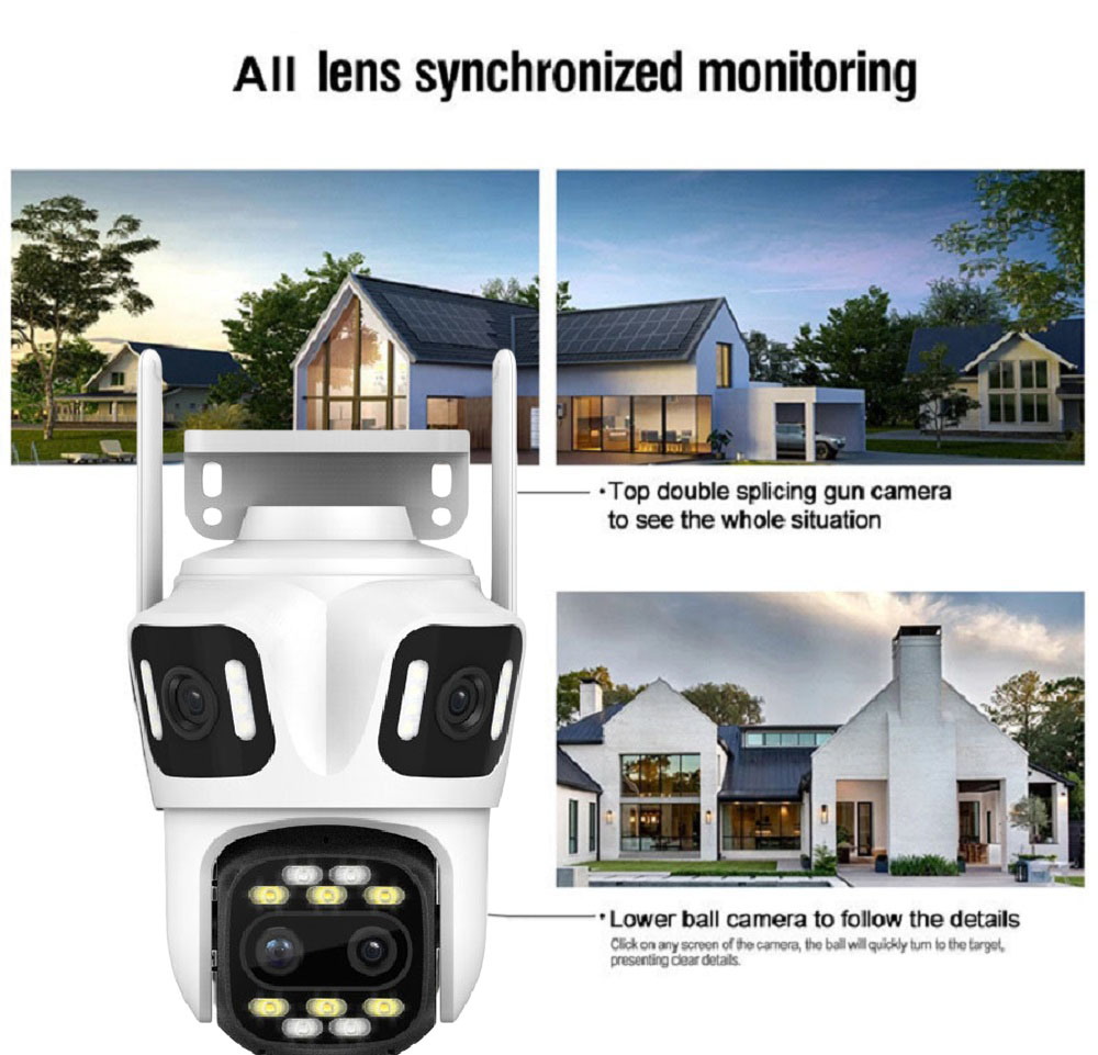 Uzoom 10K 16MP 야외 PTZ WIFI IP  - Home Security Ai 리뷰 및 가격