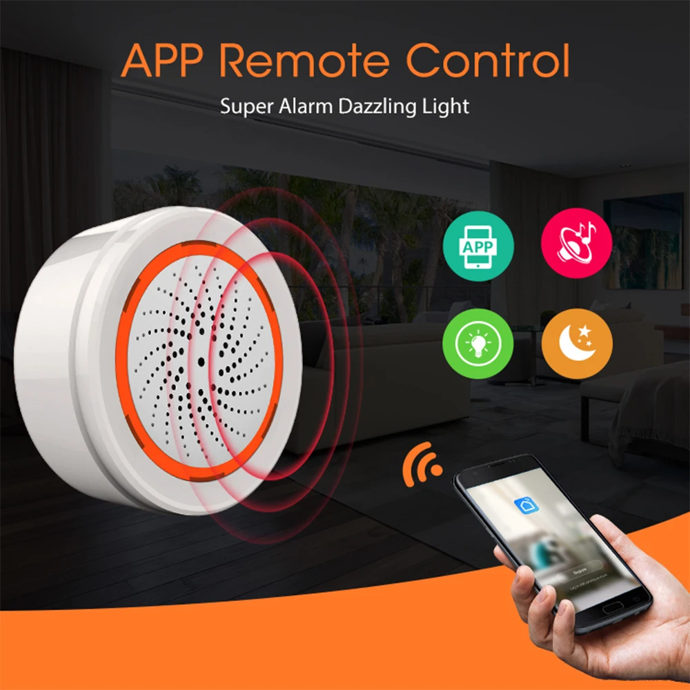 Coolcam Tuya Zigbee 스마트 사이렌 알람 - Home Security Siren 리뷰 및 가격