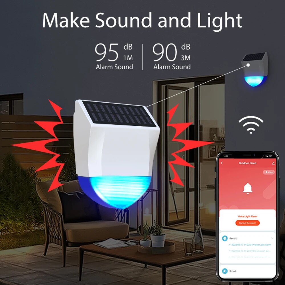 Zigbee/Wifi 사이렌 경보 용 Tuya Smar - Home Security Siren 리뷰 및 가격