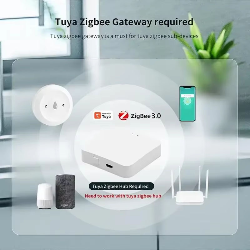 Tuya ZigBee 3.0 스마트 누수 센서 오버플로 - Home Security Systems 리뷰 및 가격