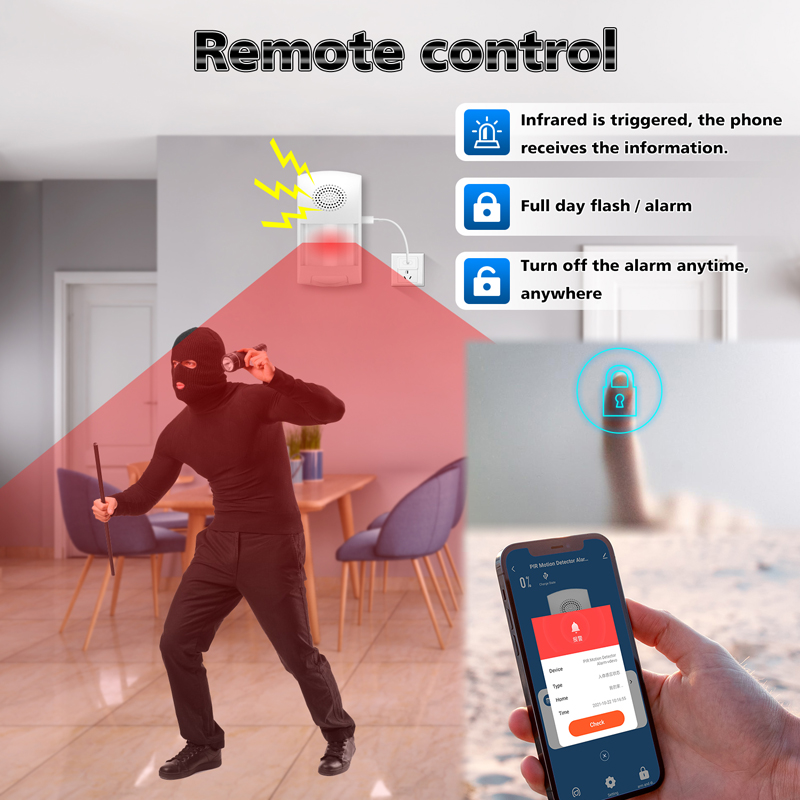 Tuya WiFi 스마트 홈 도난 경보 센서 적외선 동 - Home Security Siren 리뷰 및 가격