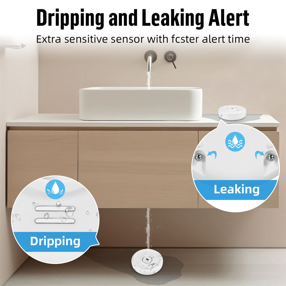Fuers 누수 감지기 스마트 홈 알람, 투야 스마트  - Home Security Systems 리뷰 및 가격