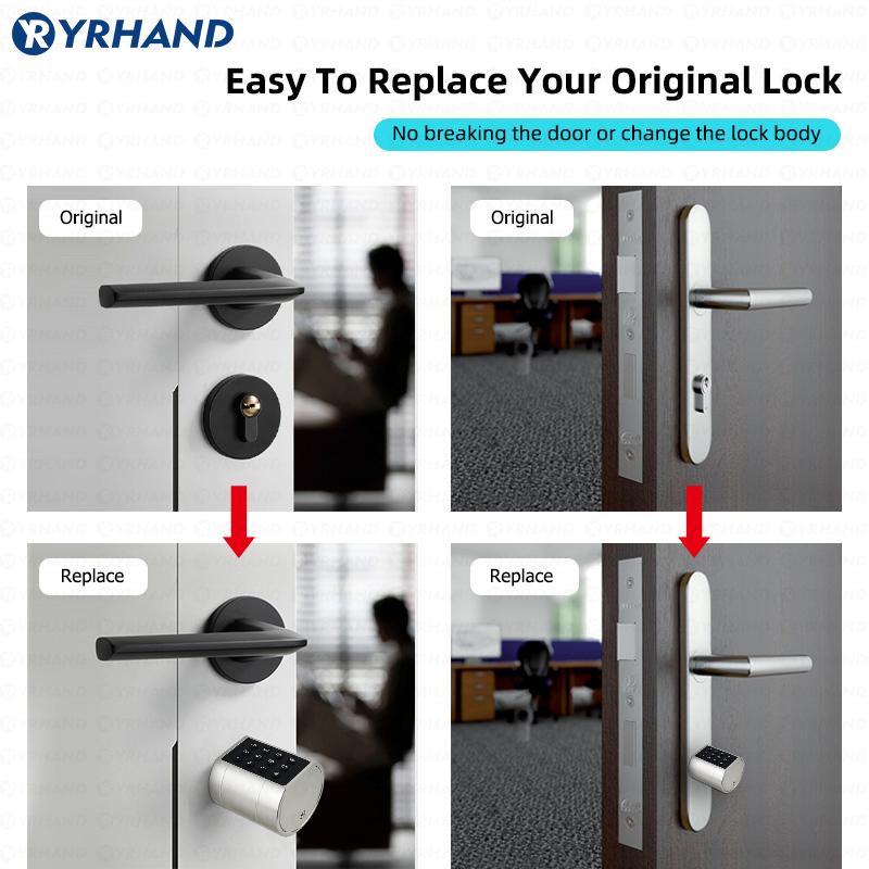 스마트 유로 원통형 도어락 ttlock 앱 키리스 보안 - Home Security Guard 리뷰 및 가격
