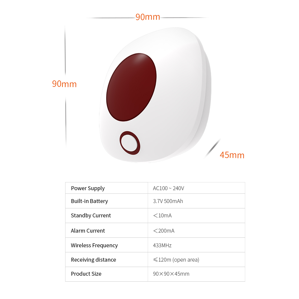 Staniot 실내 무선 사이렌 433Mhz 도난 홈  - Home Security Siren 리뷰 및 가격