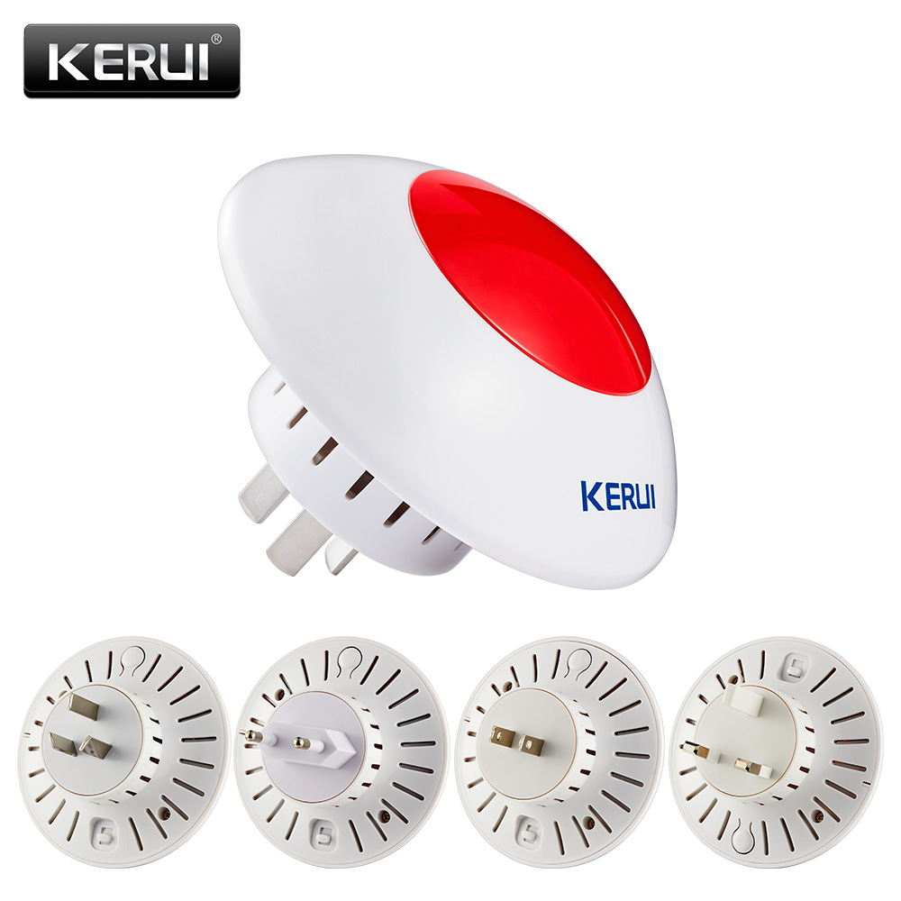 KERUI J009 시끄러운 실내 사이렌 무선 깜박이는 - Home Security Blink 리뷰 및 가격