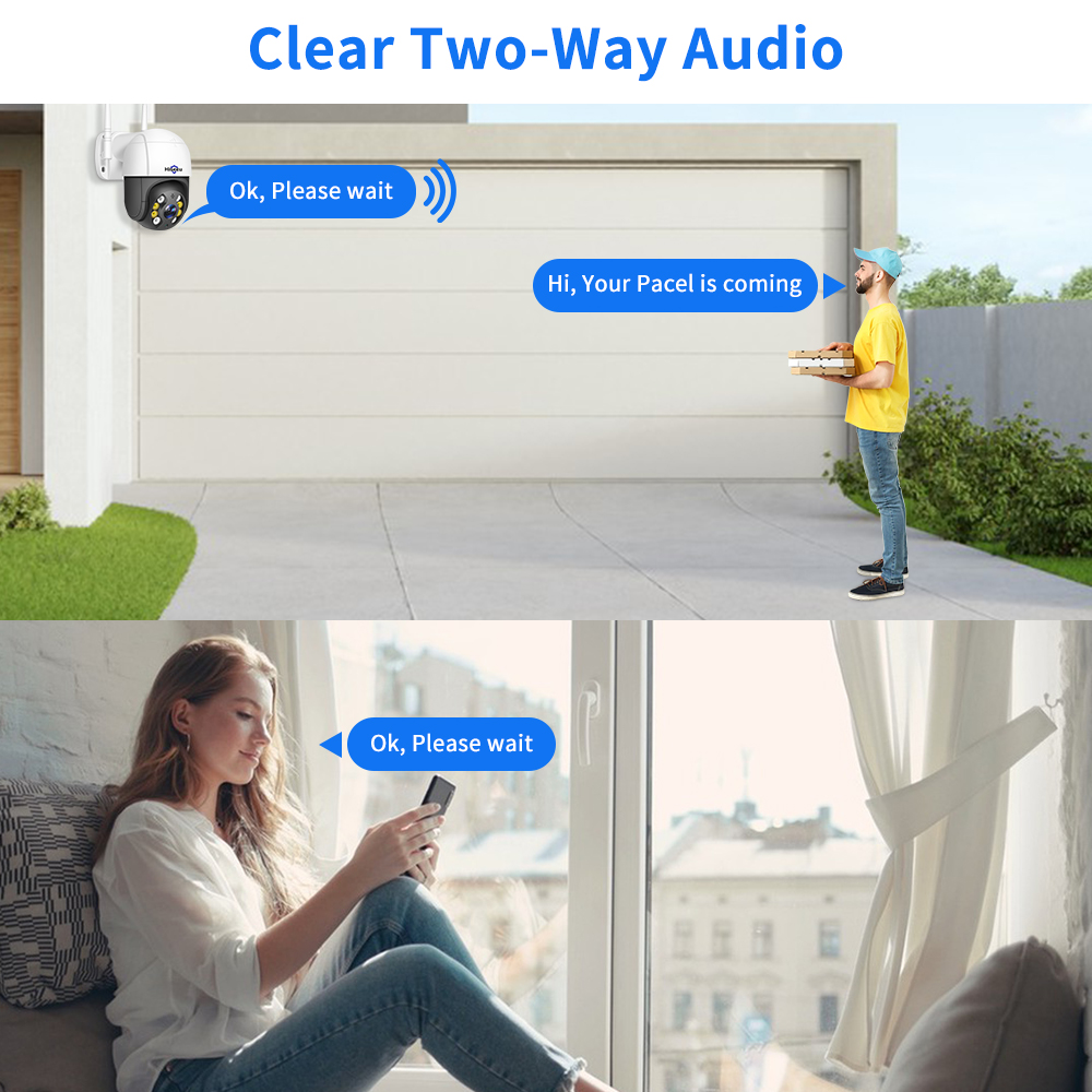 Hiseeu 8MP 4K PTZ Wifi 카메라 5x  - Home Security Ai 리뷰 및 가격