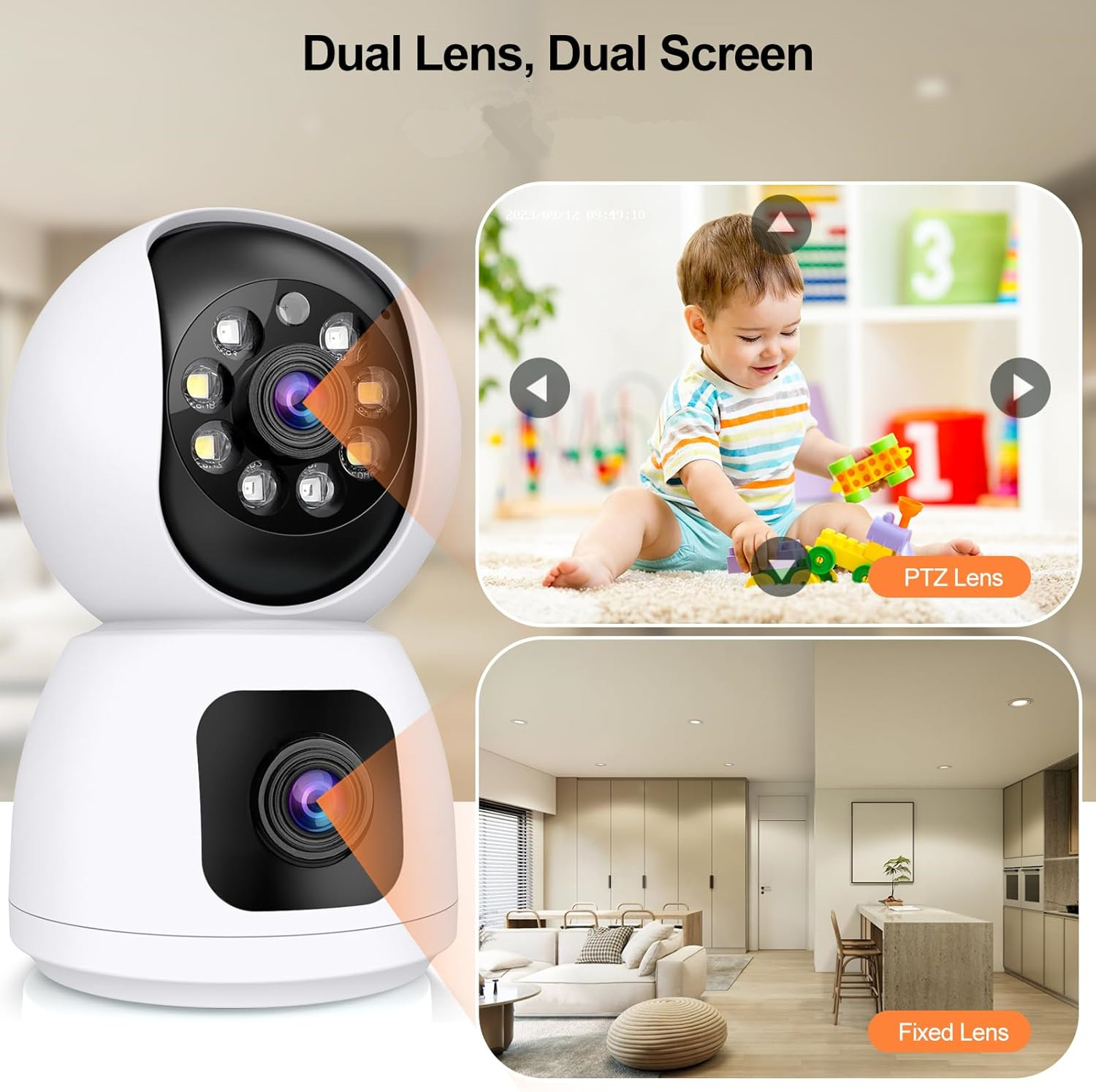 ANSVICAM Tuya 스마트 4K 8MP 듀얼 렌즈 - Home Security Ai 리뷰 및 가격