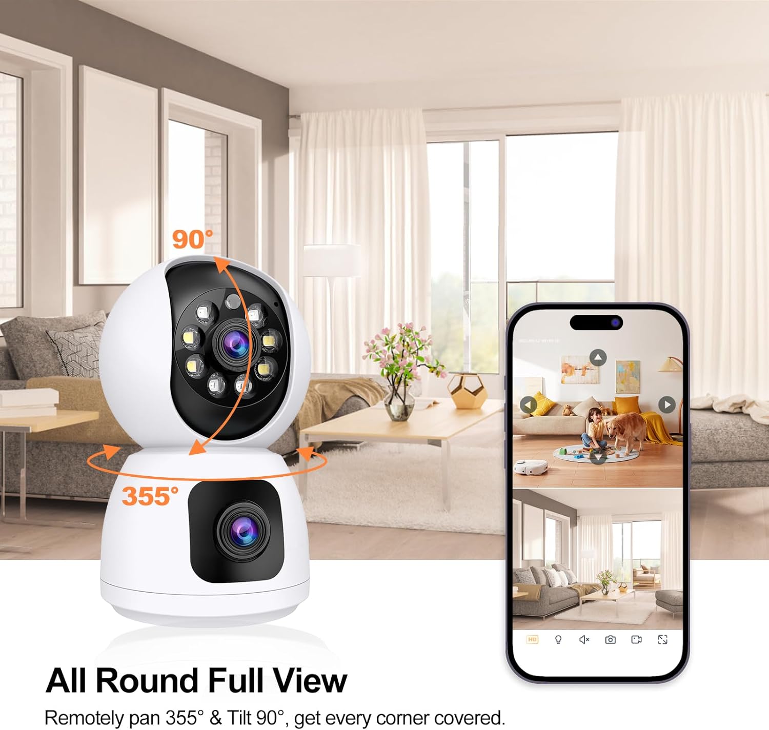 ANSVICAM Tuya 스마트 4K 8MP 듀얼 렌즈 - Home Security Ai 리뷰 및 가격