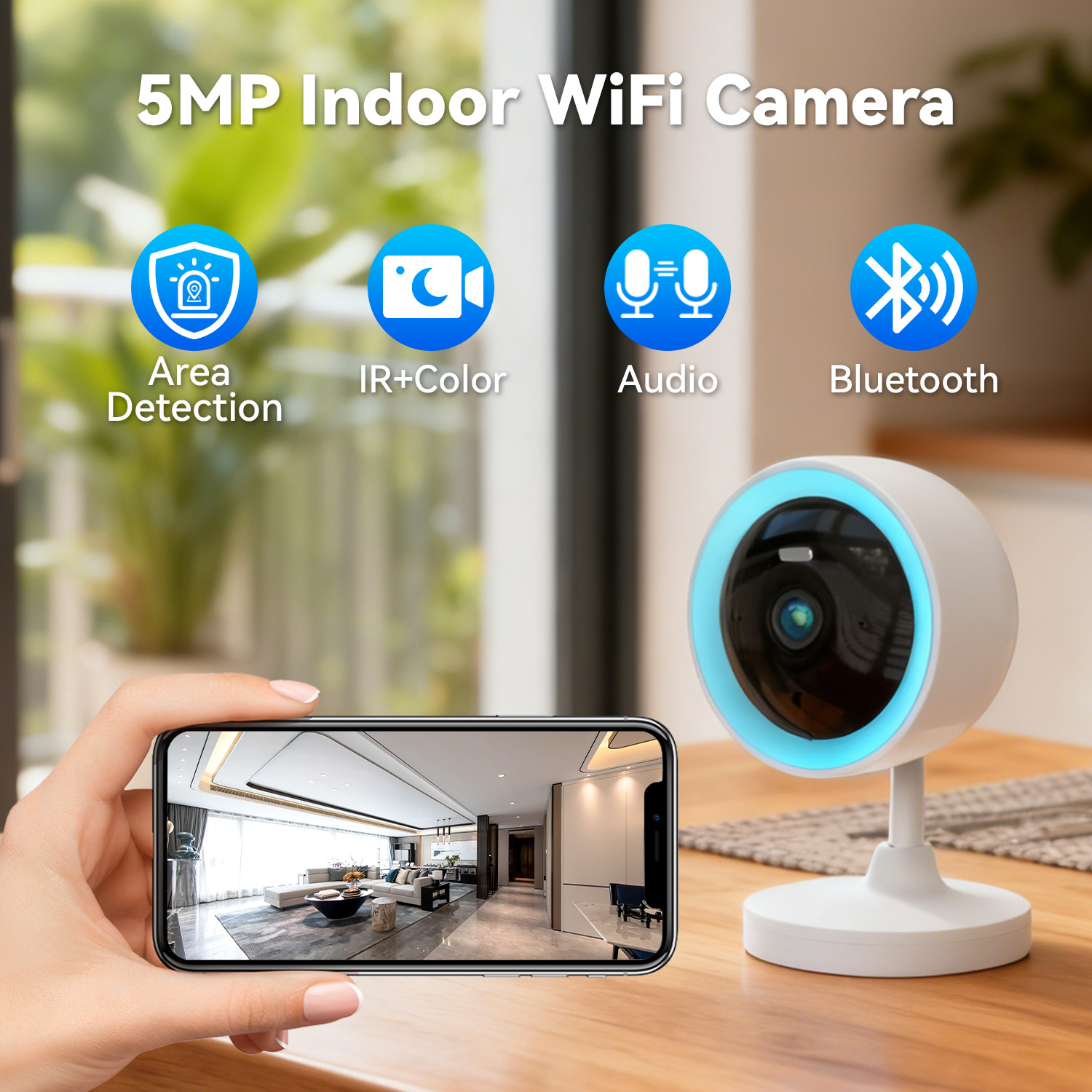 PEGATAH Tuya 스마트 5MP HD 실내 홈 보 - Home Security Lidar 리뷰 및 가격