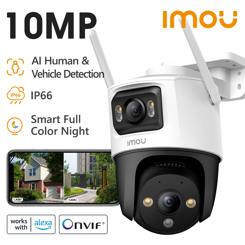 IMOU 야외 PT 보안 카메라 - 10MP 듀얼 렌즈 - Home Security Ai 리뷰 및 가격