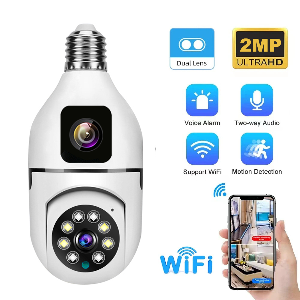 4MP V380/Yoosee E27 램프 헤드 소켓 풀 - Home Security Land 리뷰 및 가격
