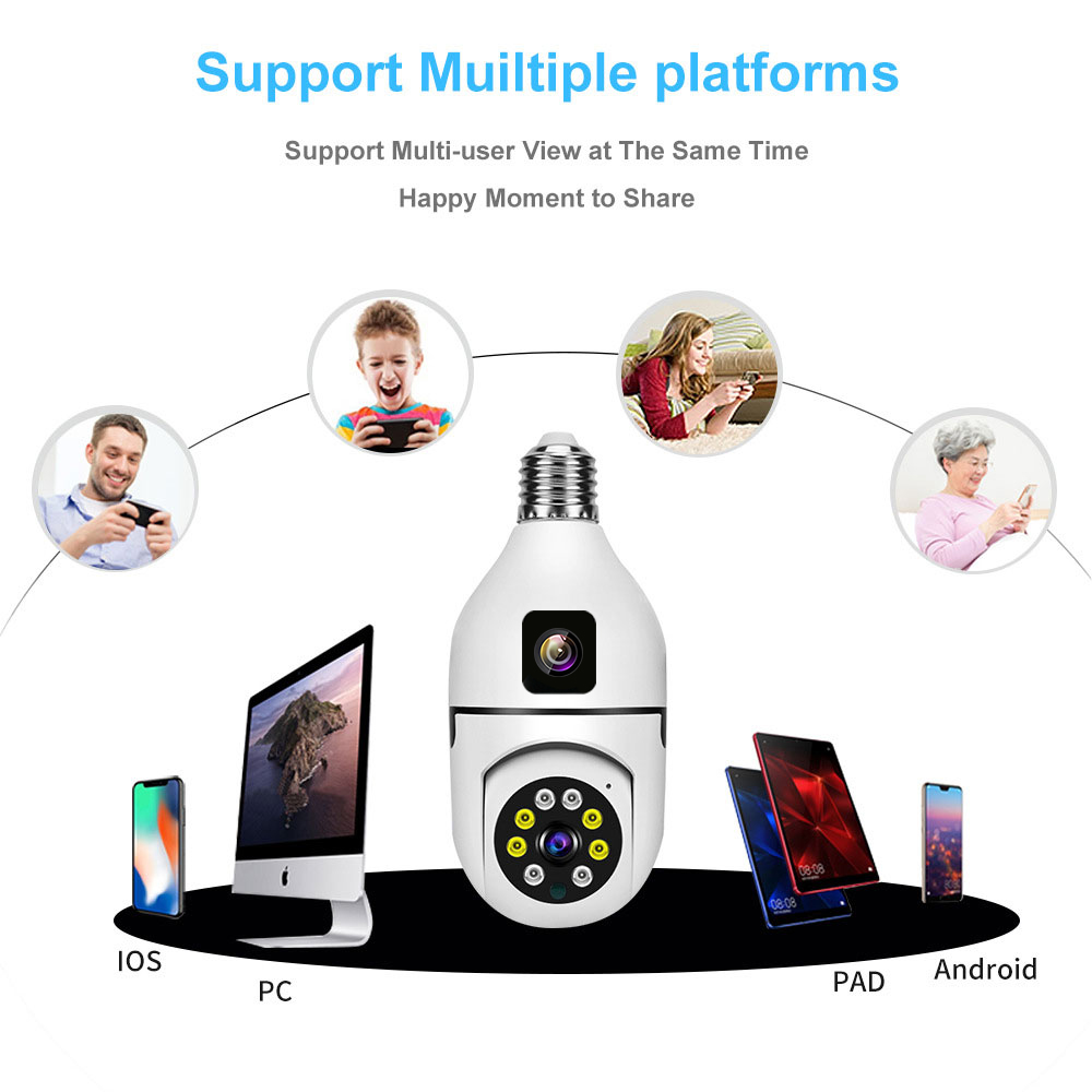 4MP V380/Yoosee E27 램프 헤드 소켓 풀 - Home Security Land 리뷰 및 가격