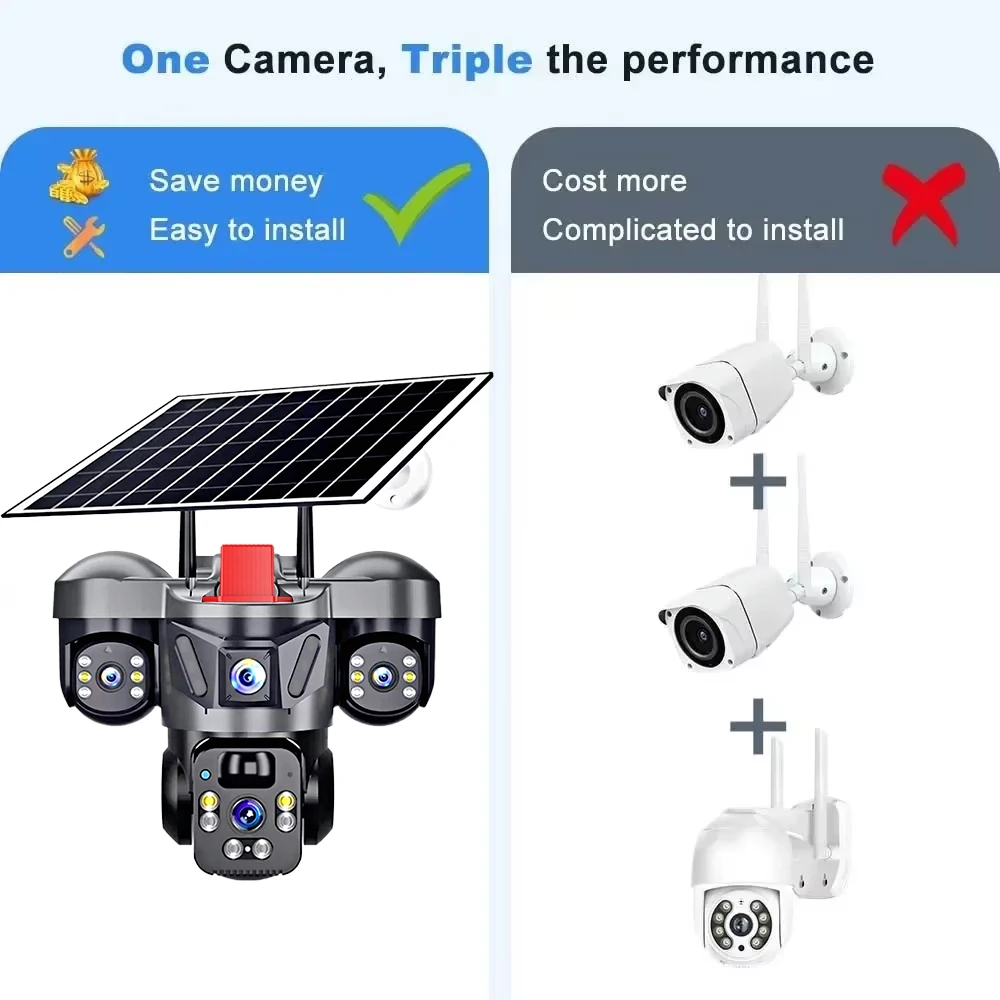 KERUI V380 Pro 야외 PTZ 6MP WIFI - Home Security Tech 리뷰 및 가격