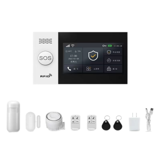 4.3인치 IPS 스크린 터치 패널 무선 WIFI GS - Home Security Land 리뷰 및 가격