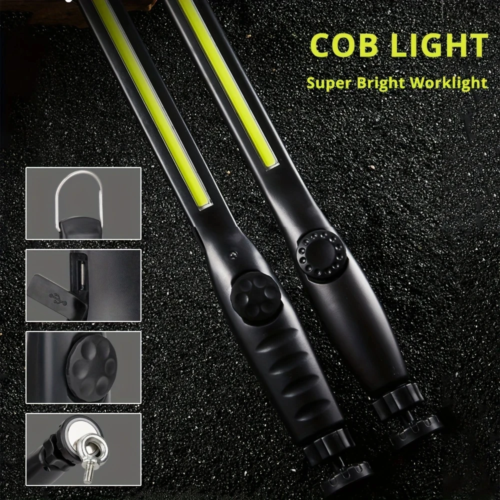 USB 충전식 700LM LED 작업등, 수리 캠핑 낚 - Home Security Jobs 리뷰 및 가격