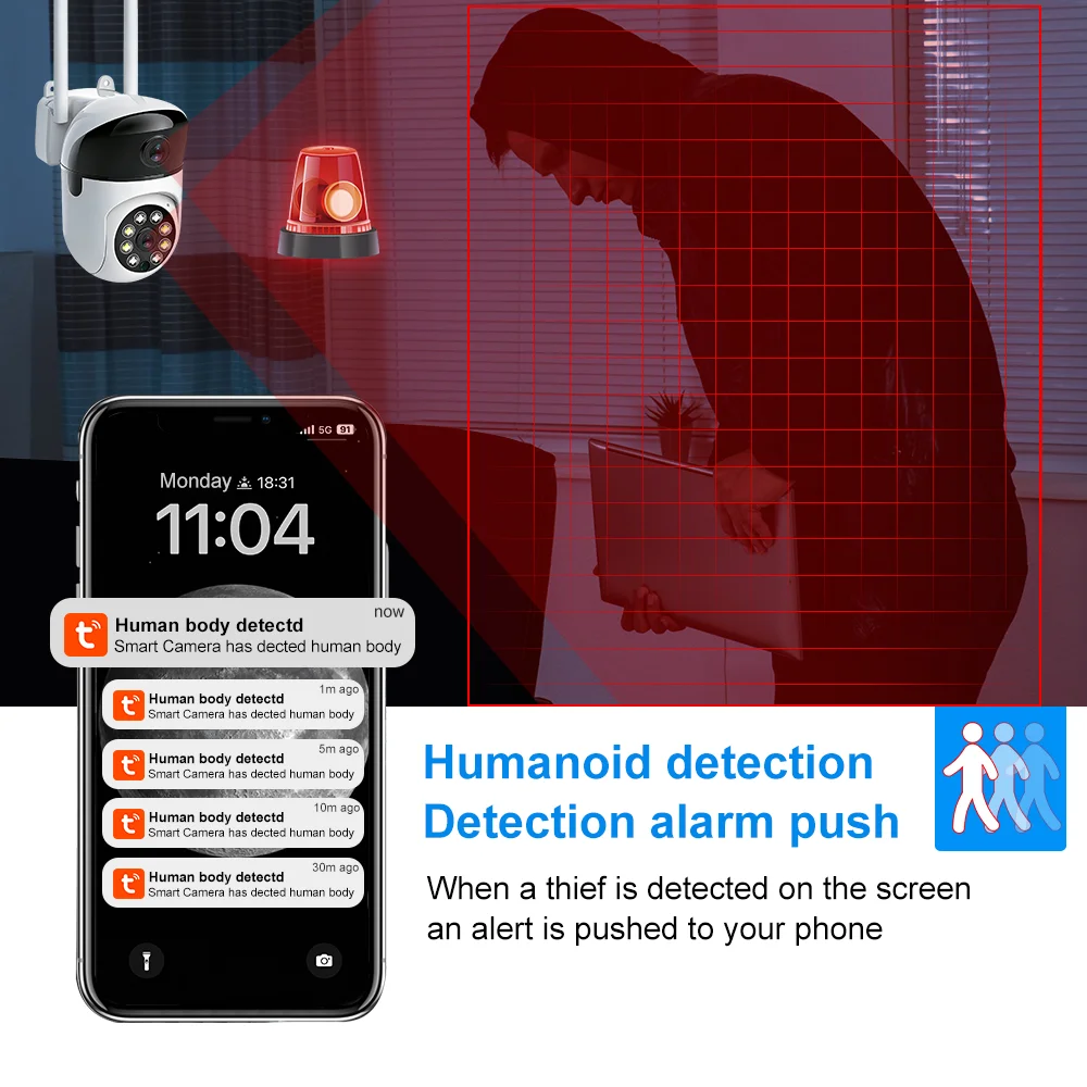 실내 카메라 Wifi 투야 스마트 라이프 6MP 듀얼  - Home Security Ai 리뷰 및 가격