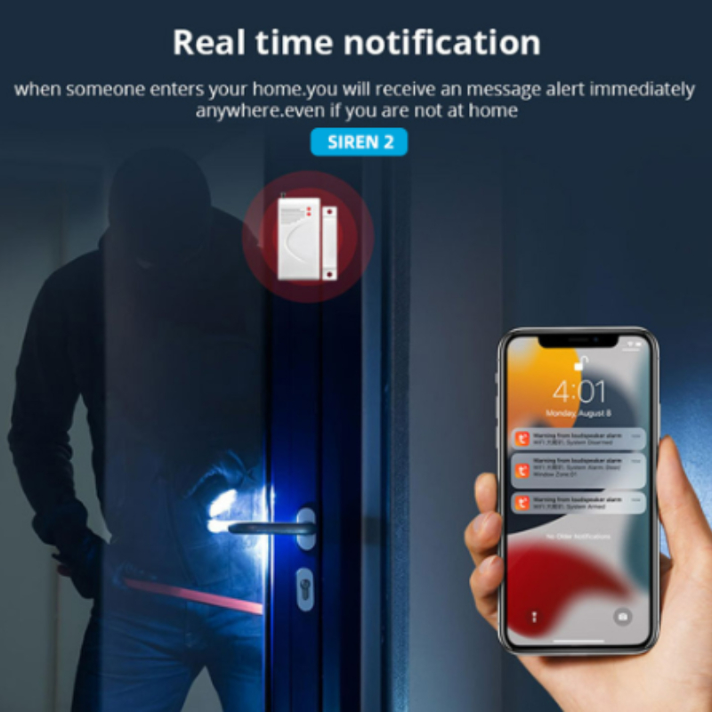 Tuya WiFi 스마트 사이렌 알람 110dB |   - Home Security Siren 리뷰 및 가격