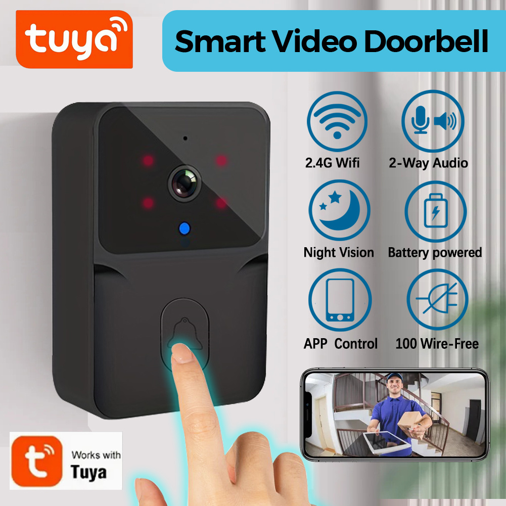 Tuya 무선 스마트 비디오 초인종, 2.4G WiFi - Home Security Blink 리뷰 및 가격