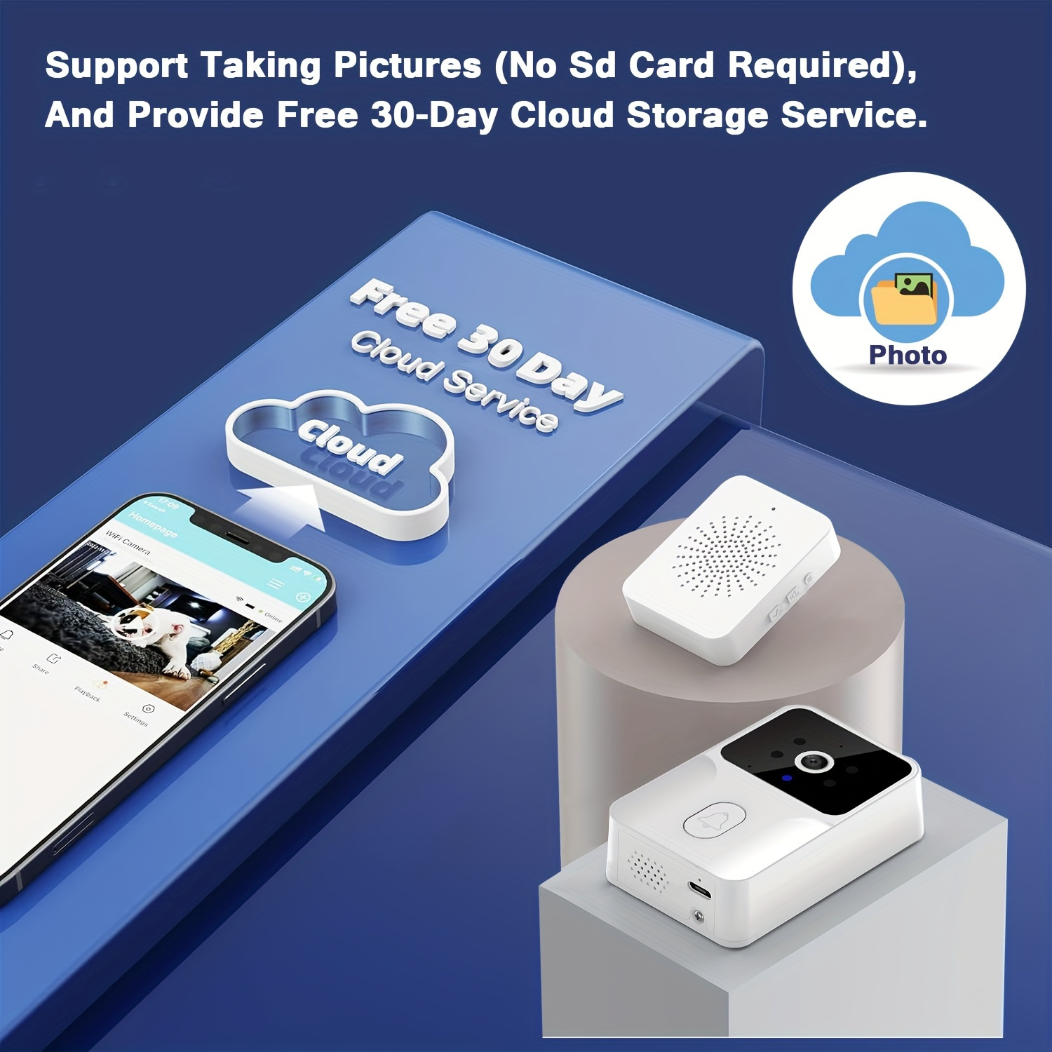 Tuya 무선 스마트 비디오 초인종, 2.4G WiFi - Home Security Blink 리뷰 및 가격